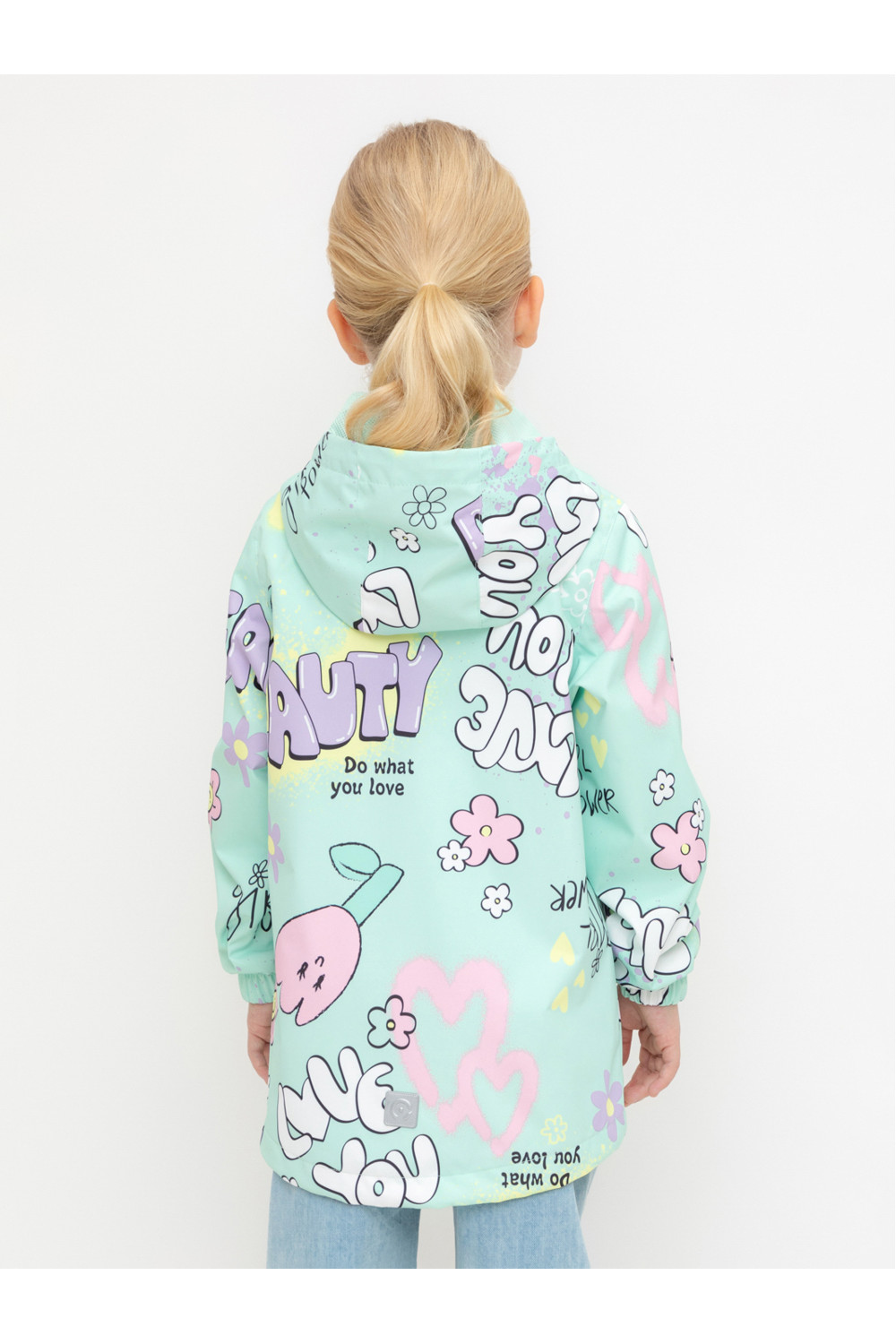 Crockid Куртка ВК 32177/н/2 Ал нежный зеленый/ позитив Crockid