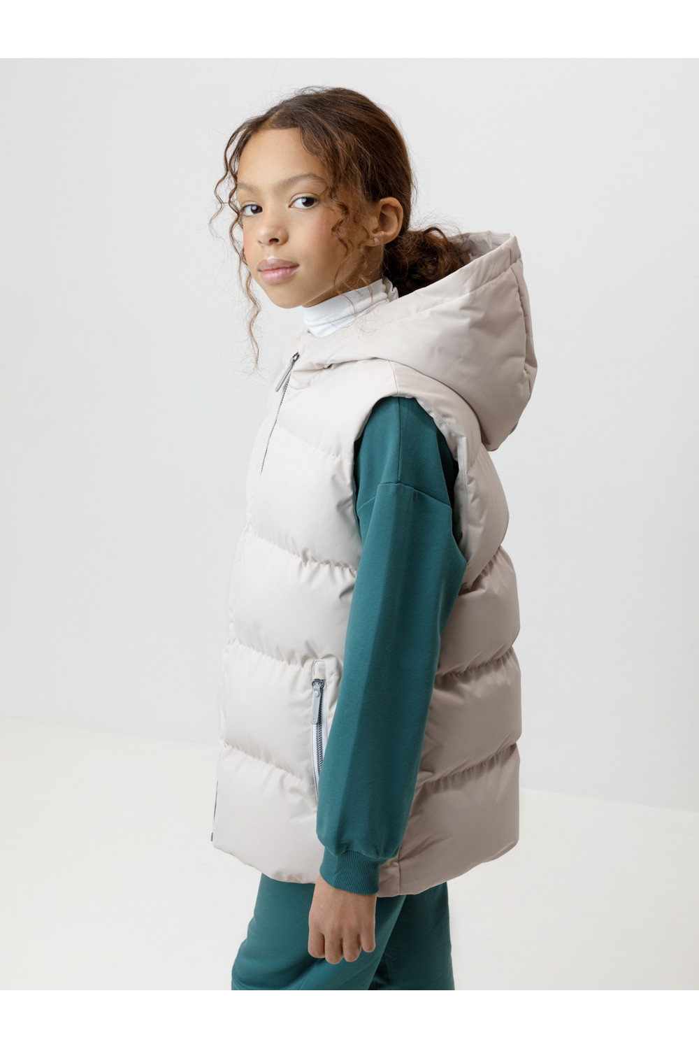 Crockid Жилет ВК 35022/3 ГР (98-128) бежевый Crockid