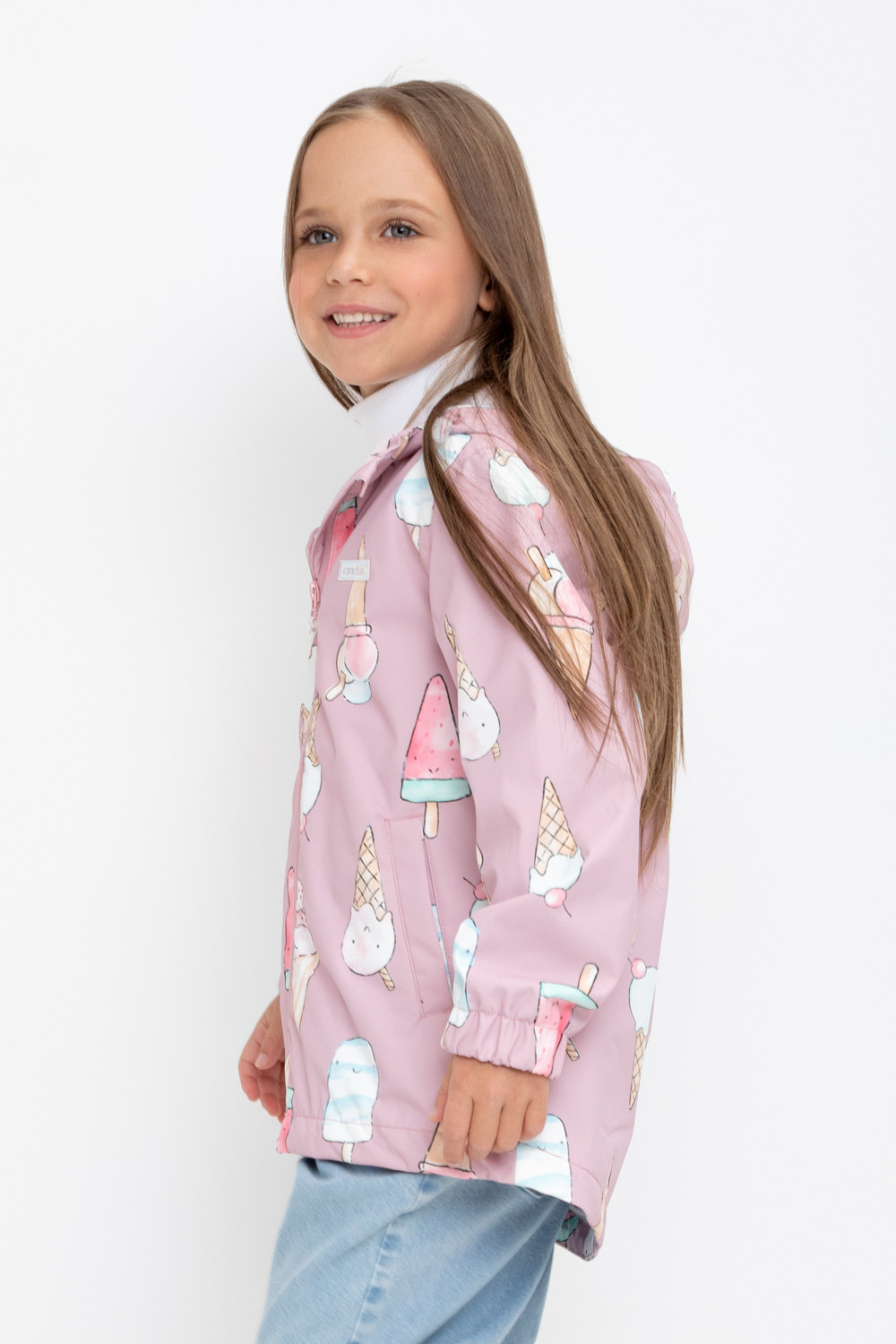 Crockid Куртка ВК 32144/н/7 Ал розовый/ мороженое Crockid