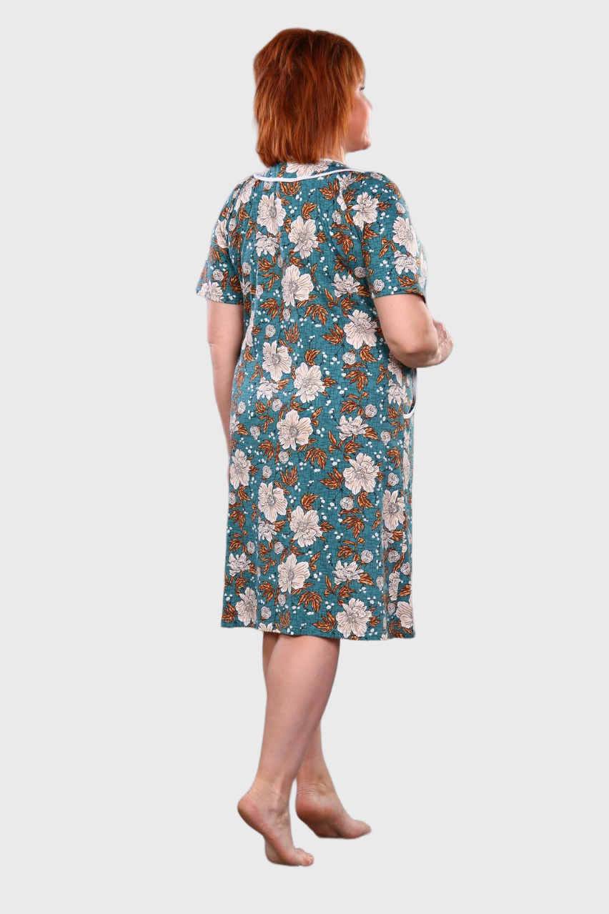 Римма - халат зеленый