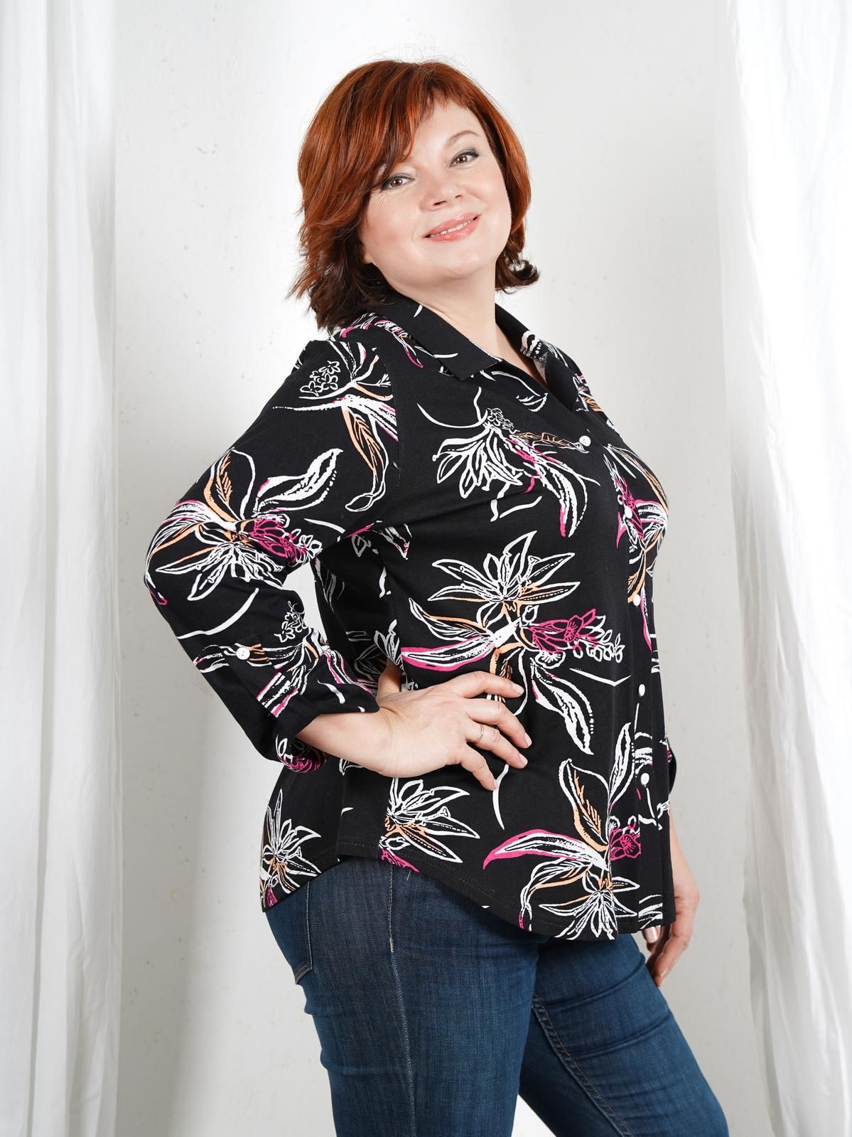 Церри - рубашка терракотовый