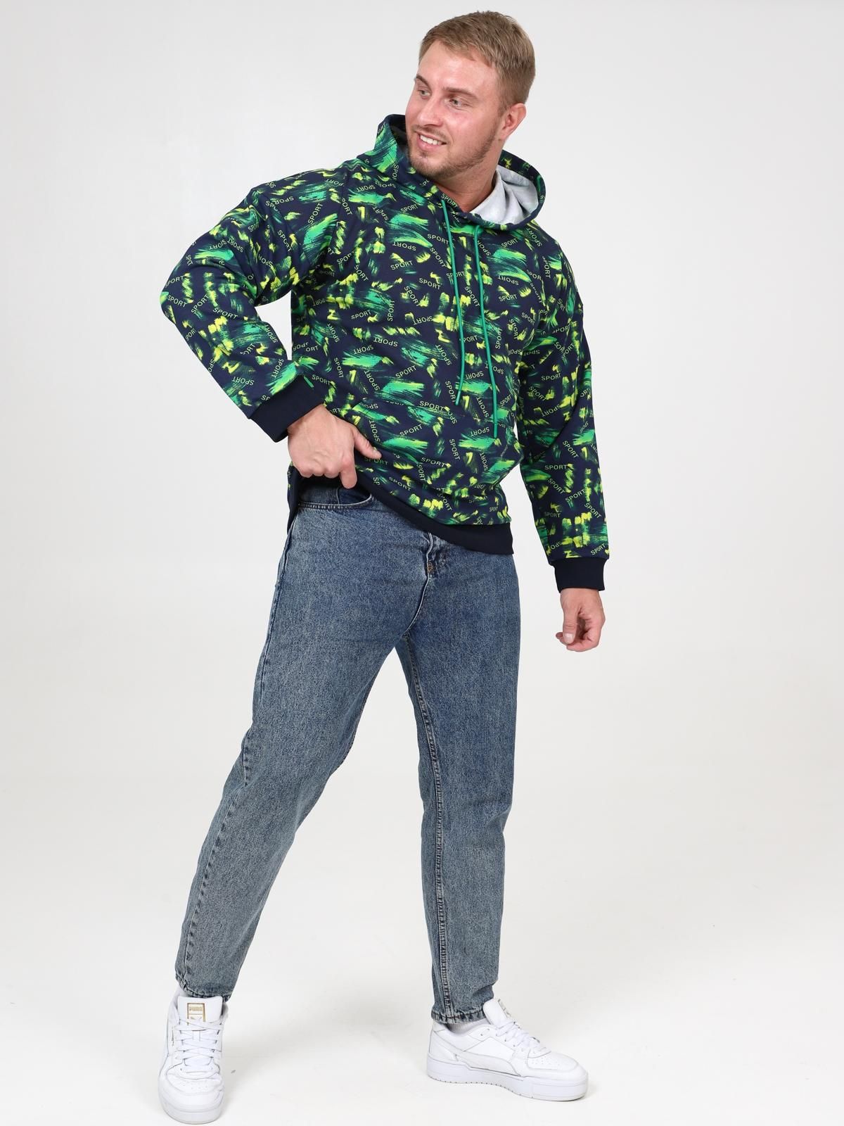 Бобслей - толстовка зеленый