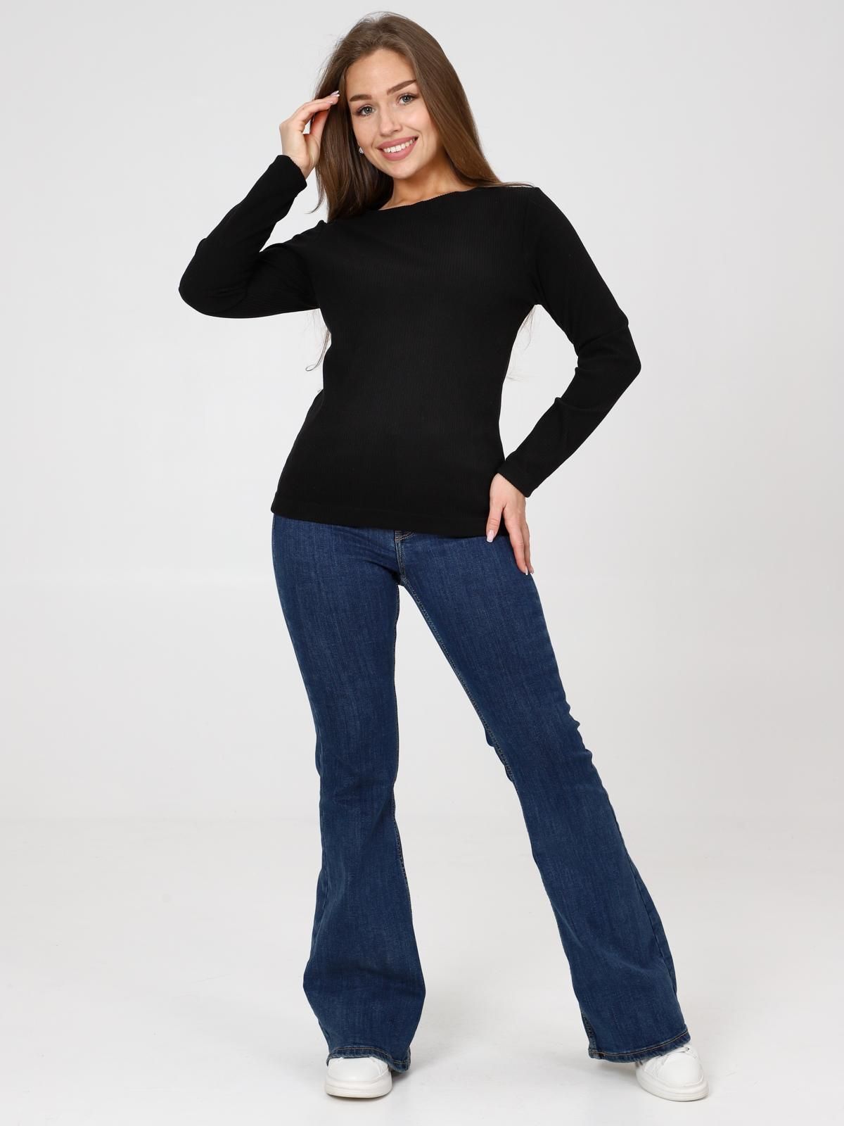 Сэнди - лонгслив черный