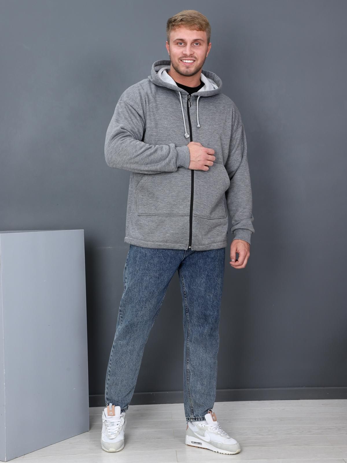 Азат - толстовка серый