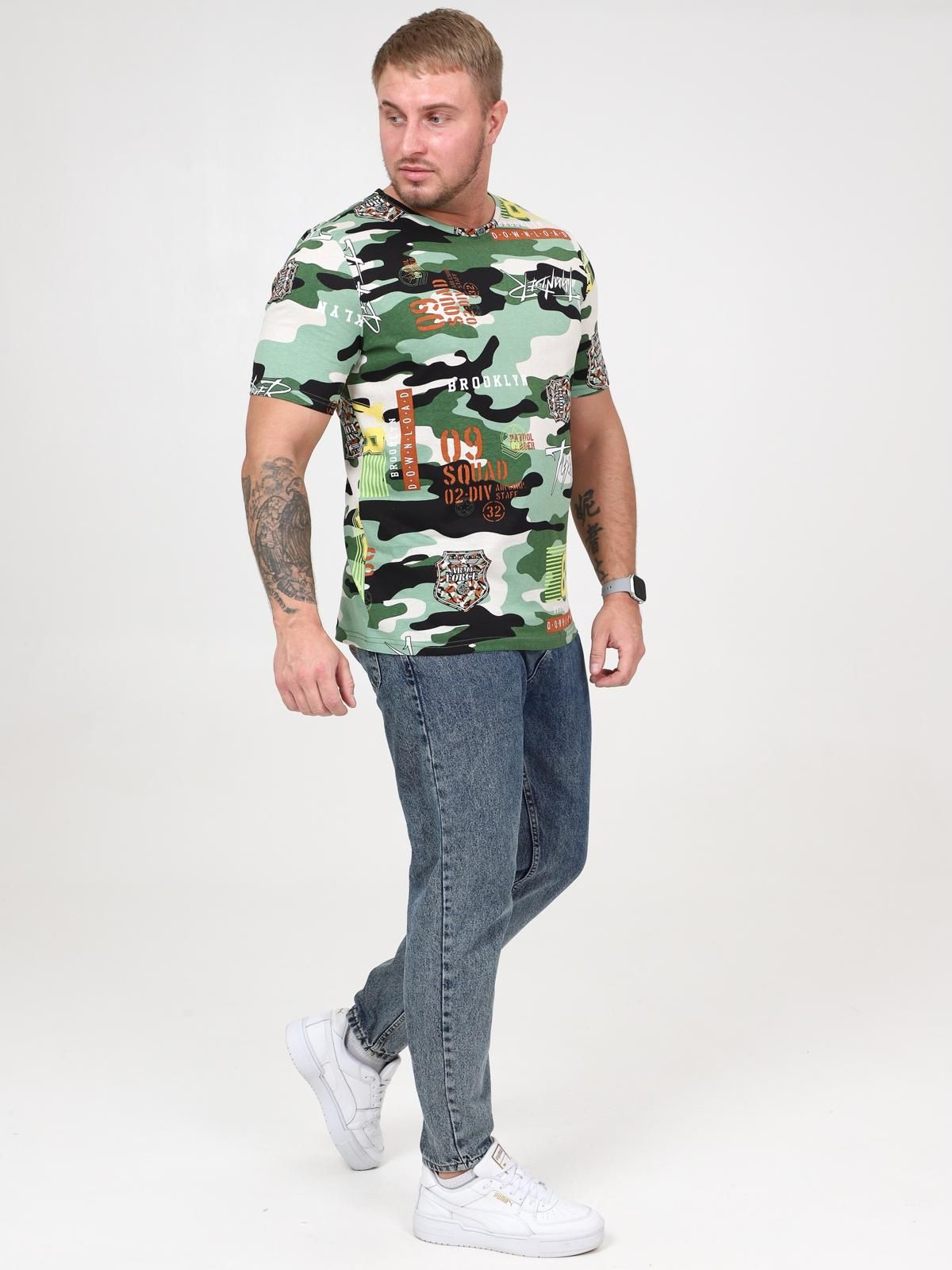 Гром - футболка хаки