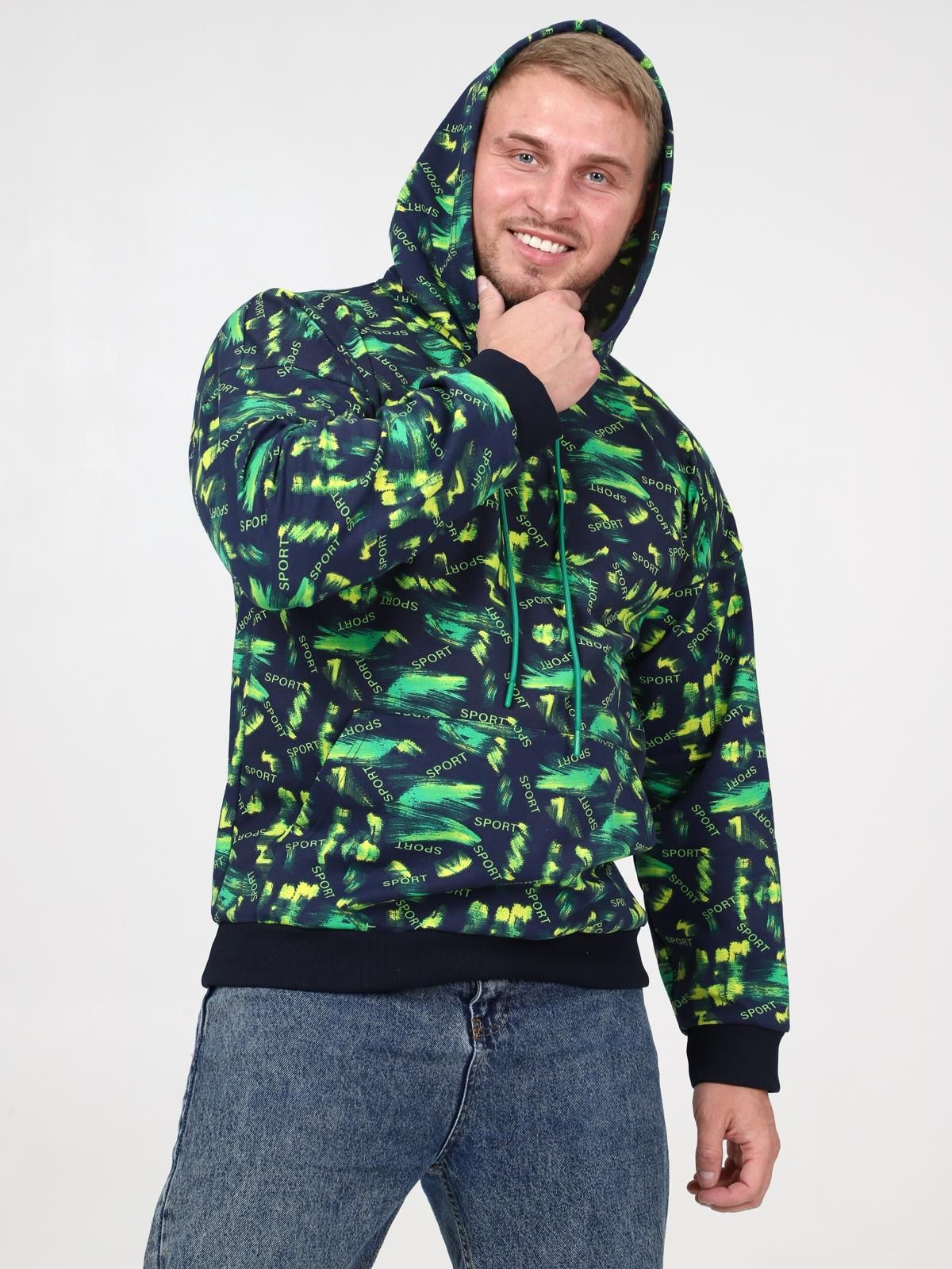 Бобслей - толстовка зеленый