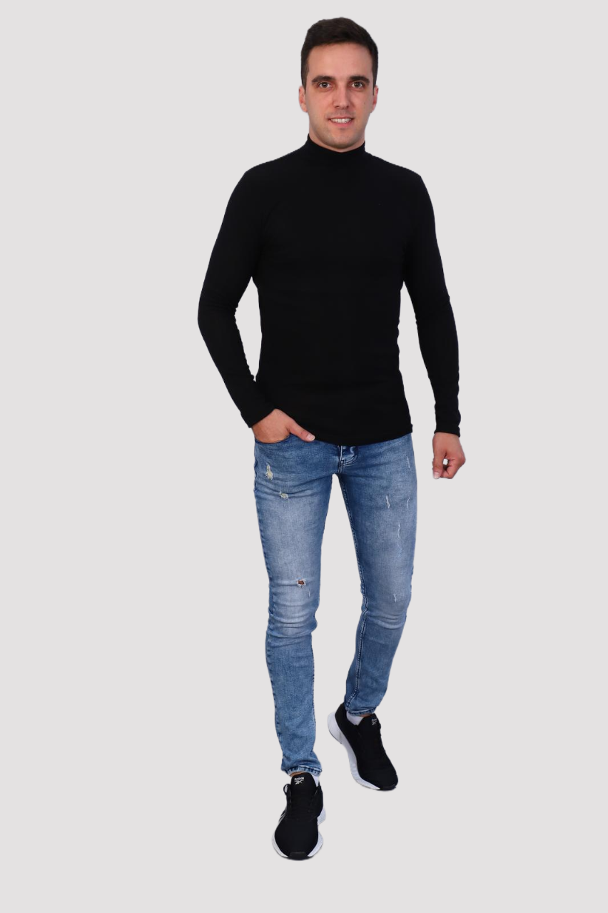 Эвен - водолазка черный