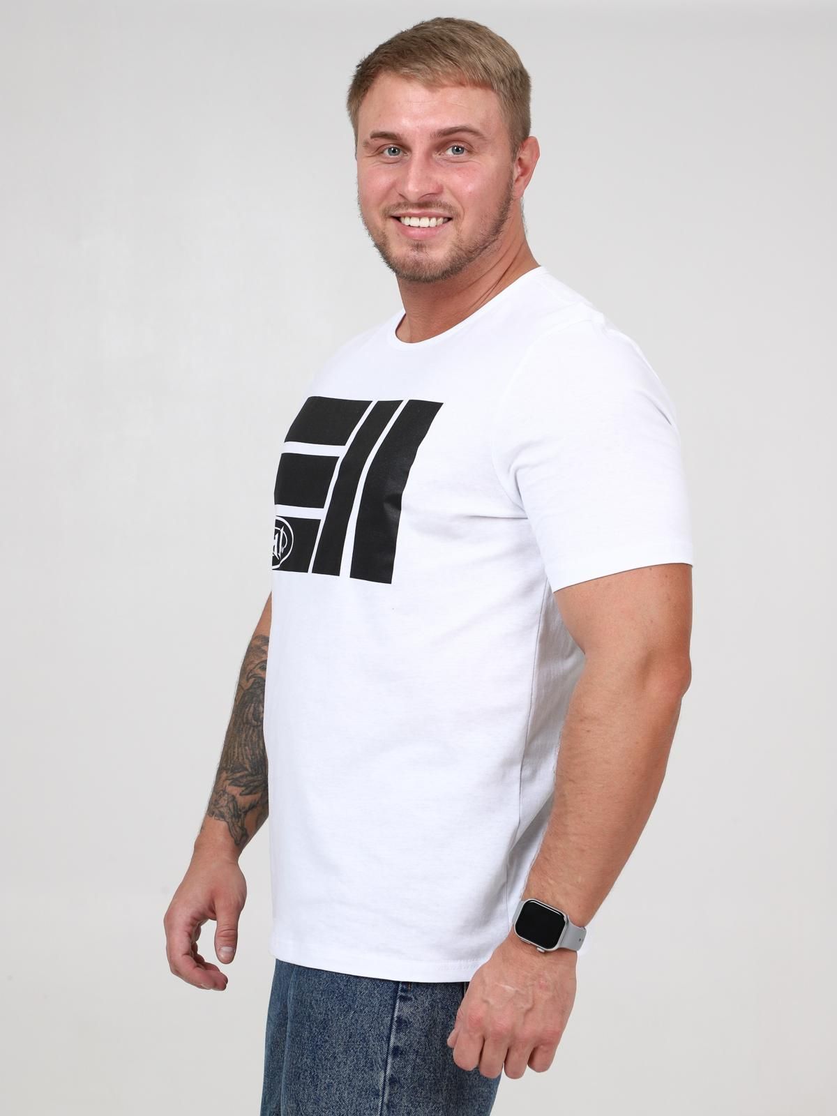 Маркировка - футболка белый