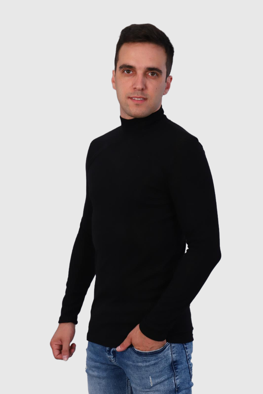 Эвен - водолазка черный