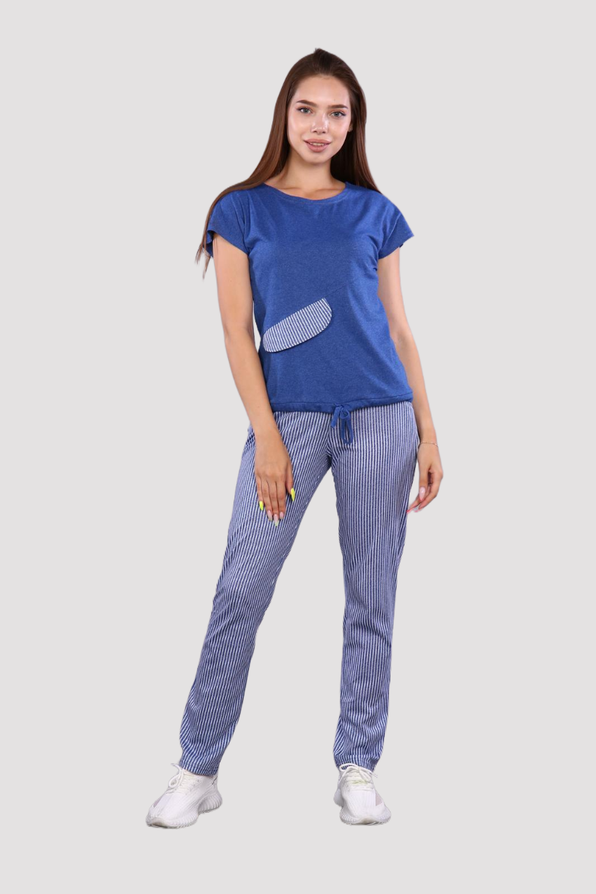 Бульвар - костюм полоска