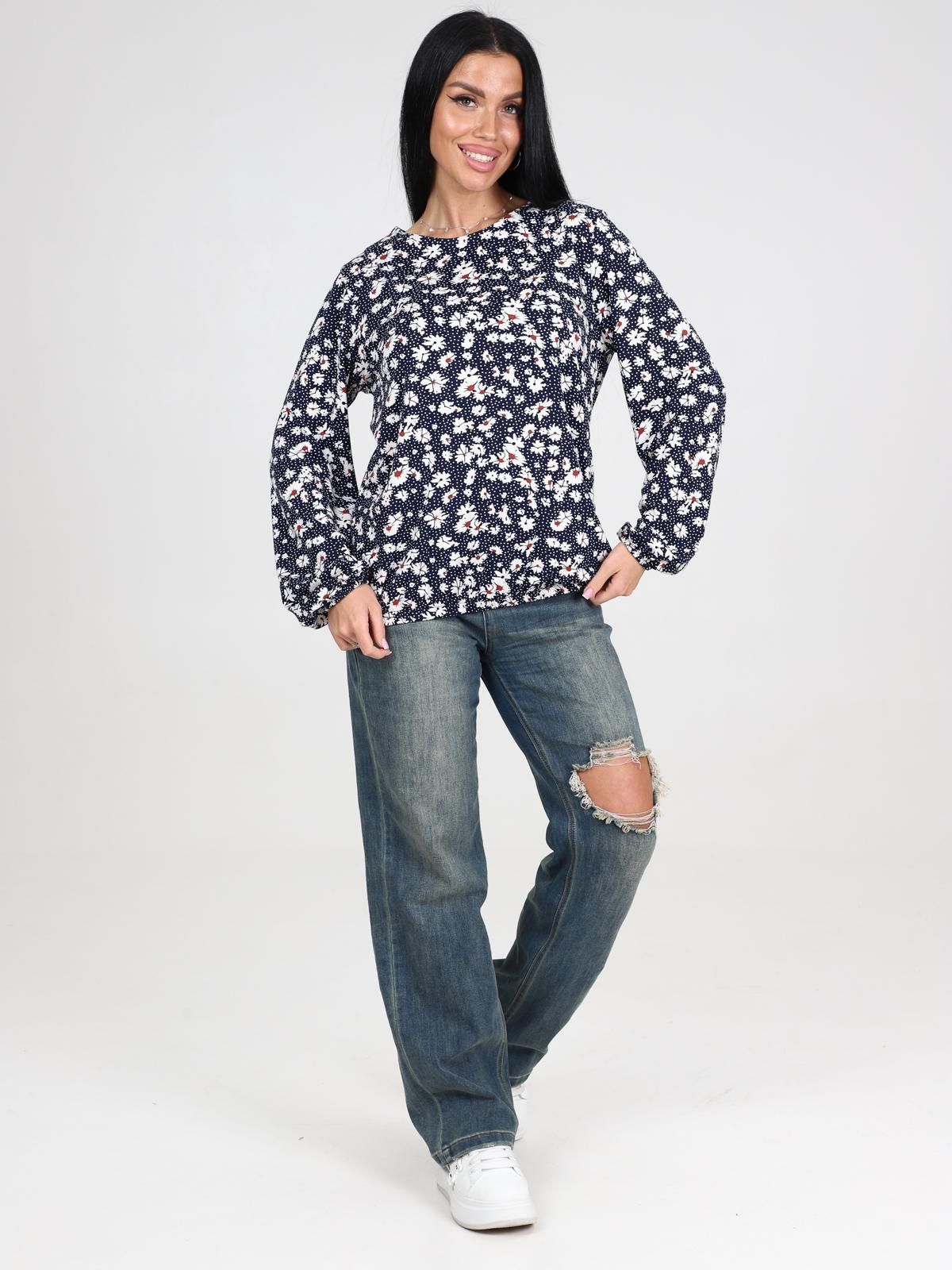 Элимус - блуза черный