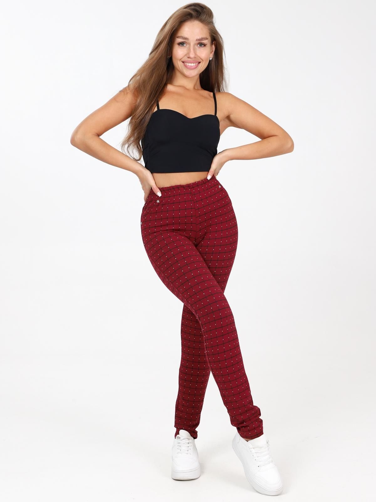 Пейдж - брюки бордо