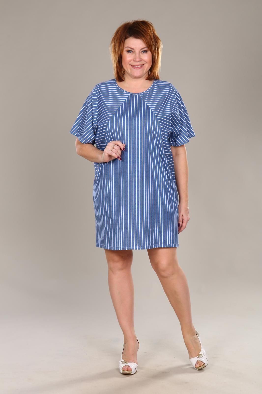 Побережье - туника голубой