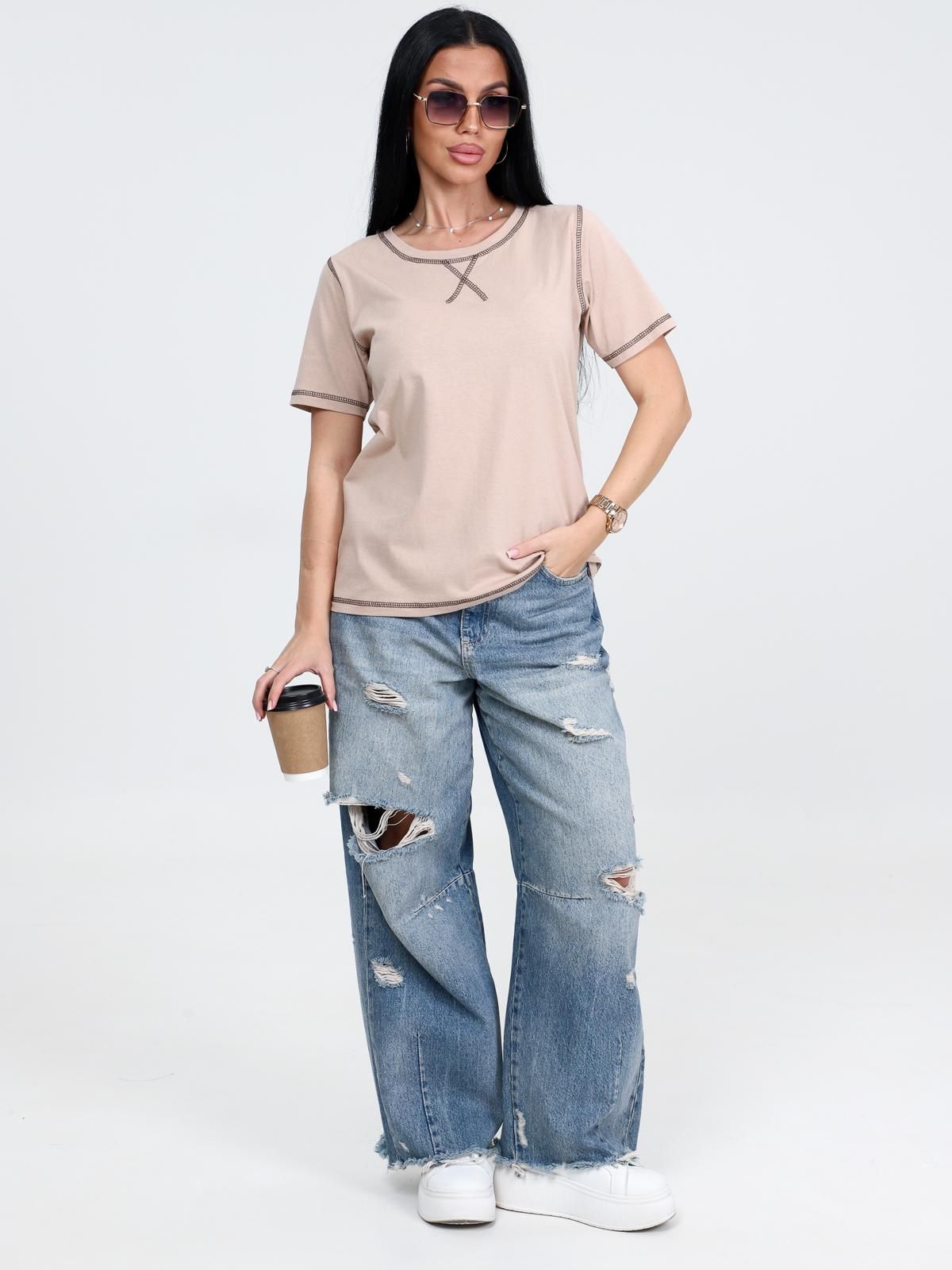 Баркарола - футболка бежевый