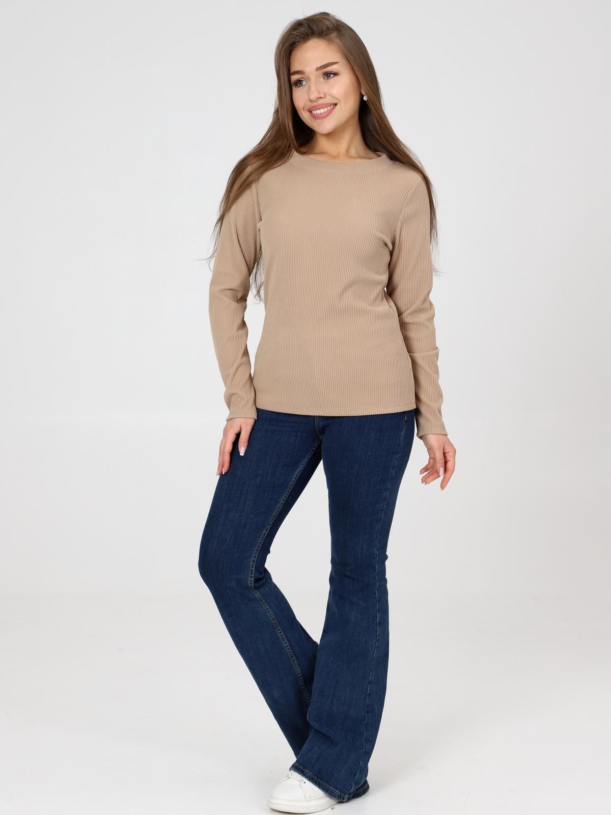 Сэнди - лонгслив бежевый