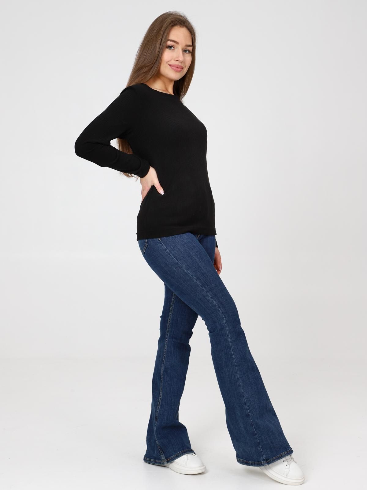 Сэнди - лонгслив черный