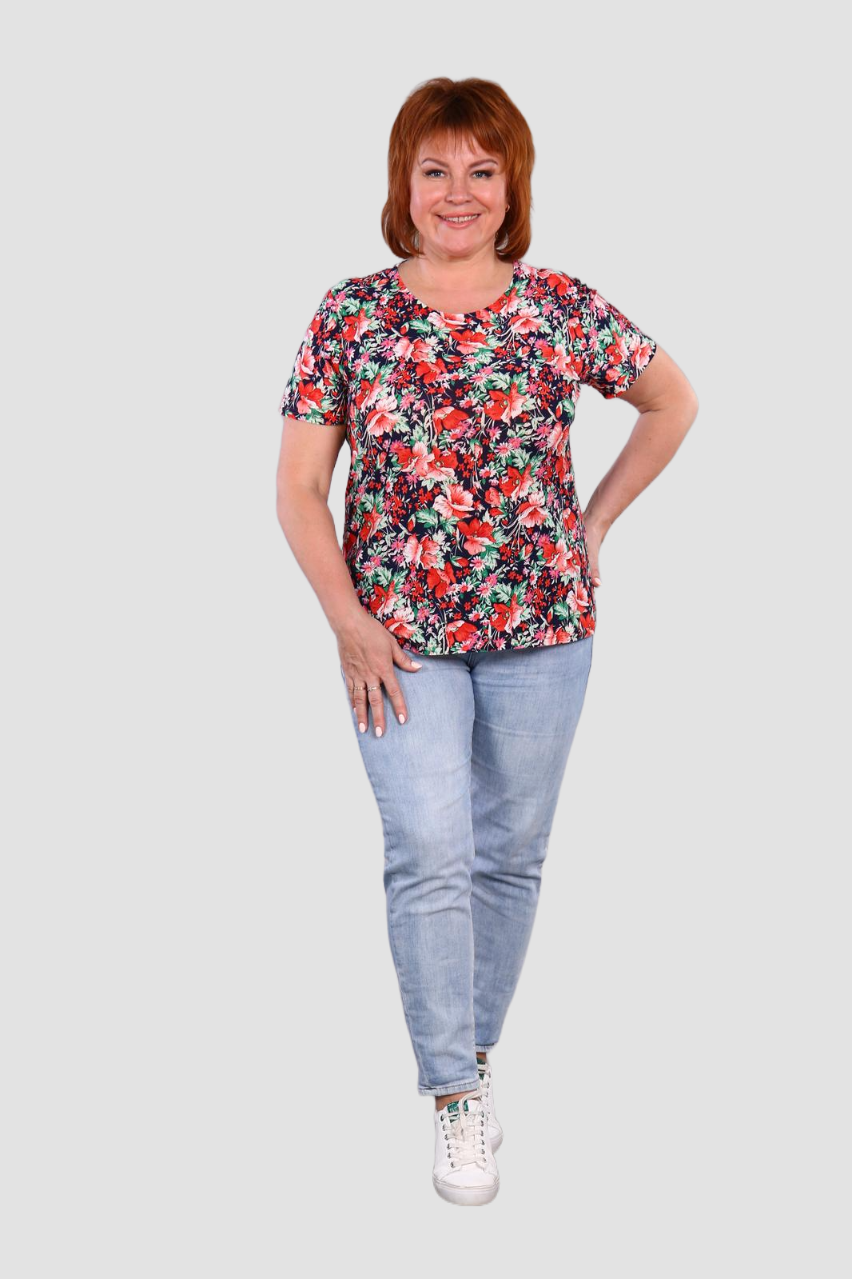 Оранжерея - футболка красный