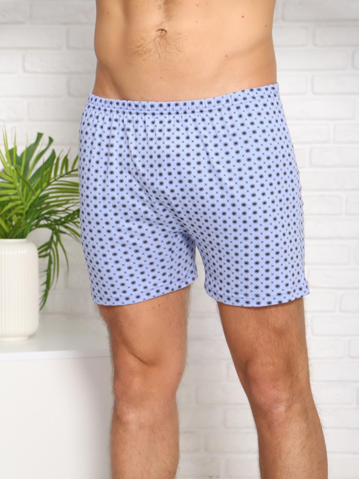 Промо уно - боксеры голубой