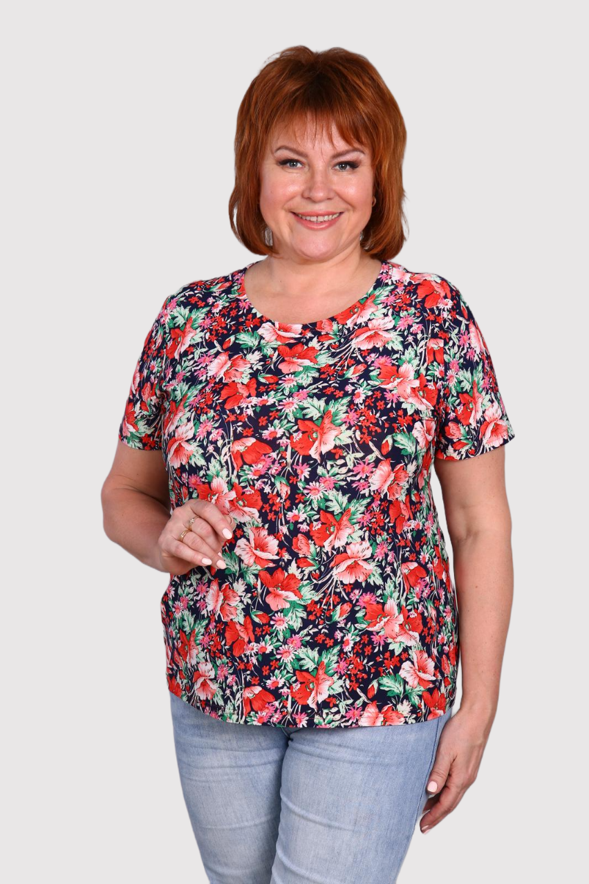 Оранжерея - футболка красный