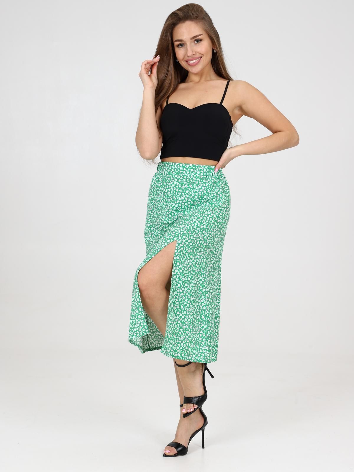 Элинор - юбка зеленый