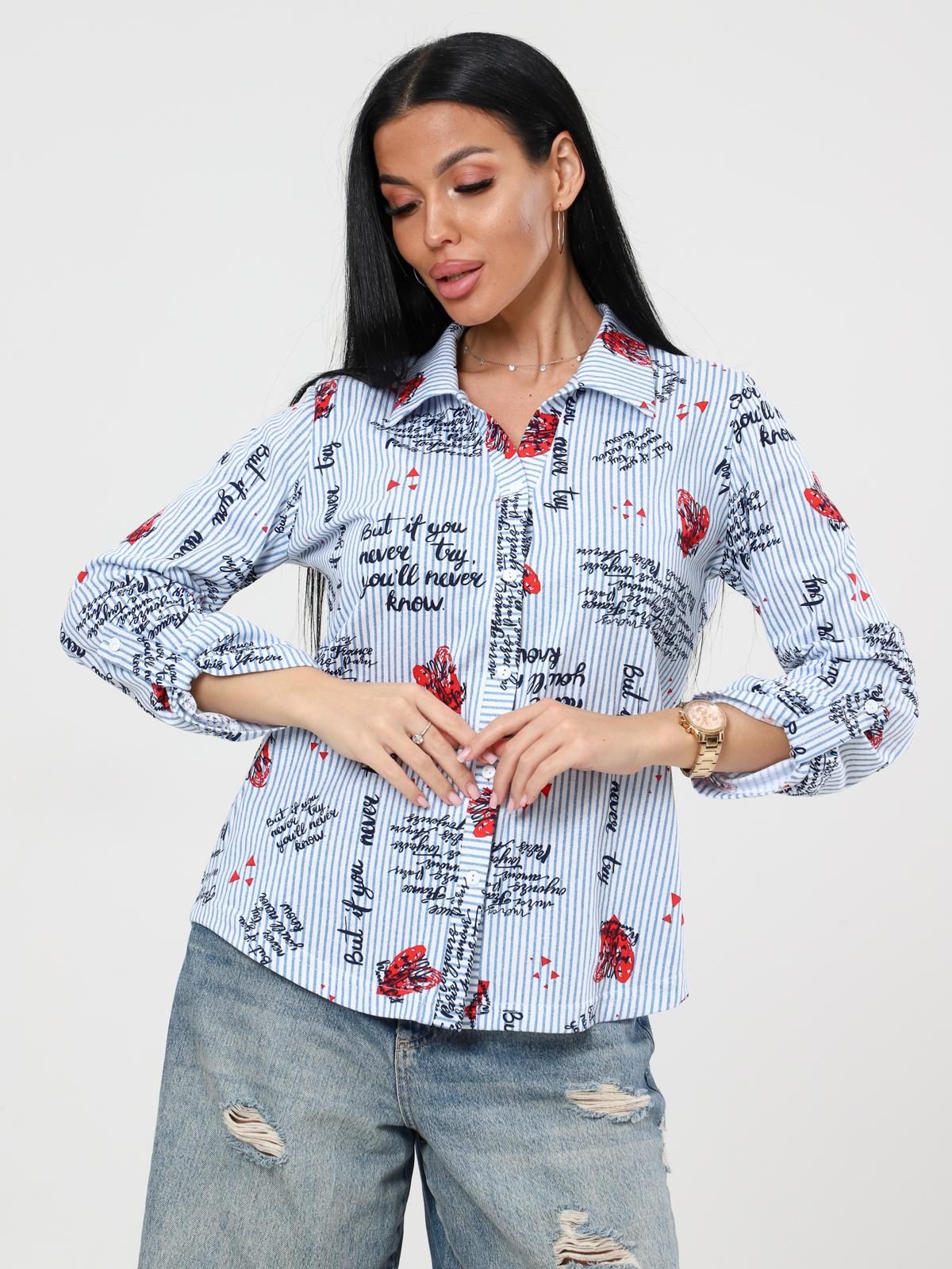 Ковыль - рубашка полоска