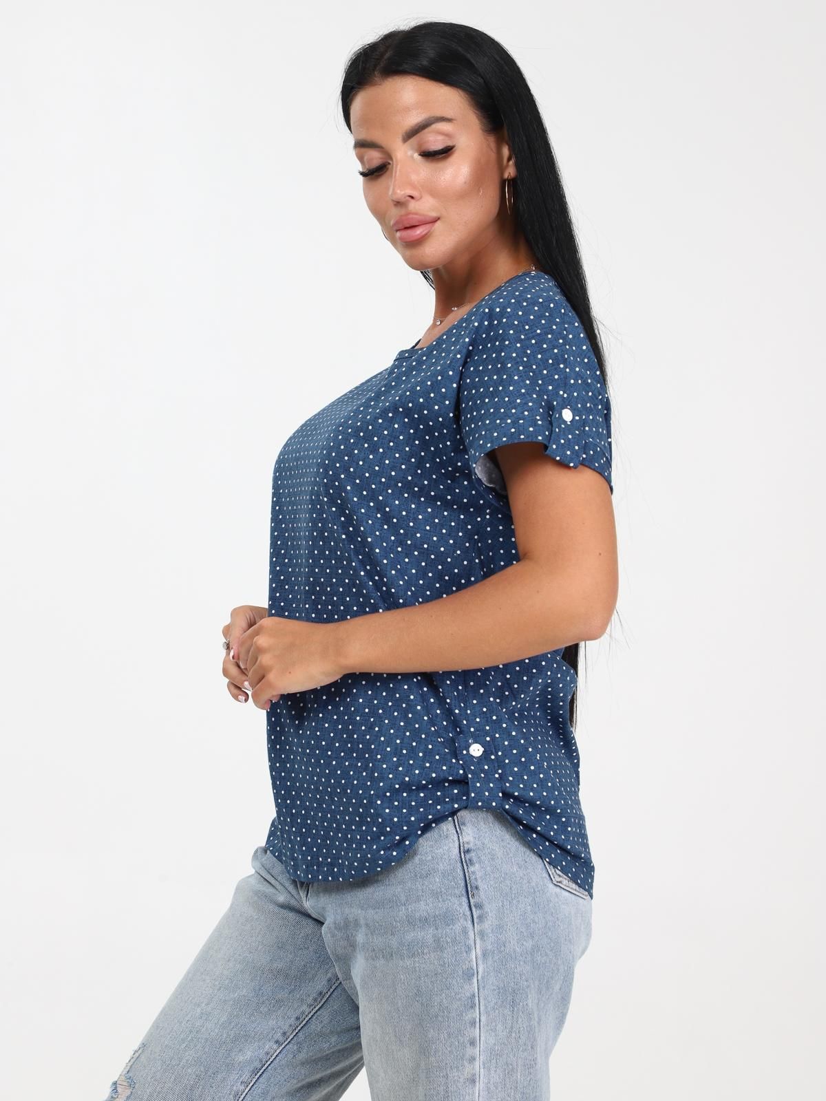 Зодиак - футболка синий