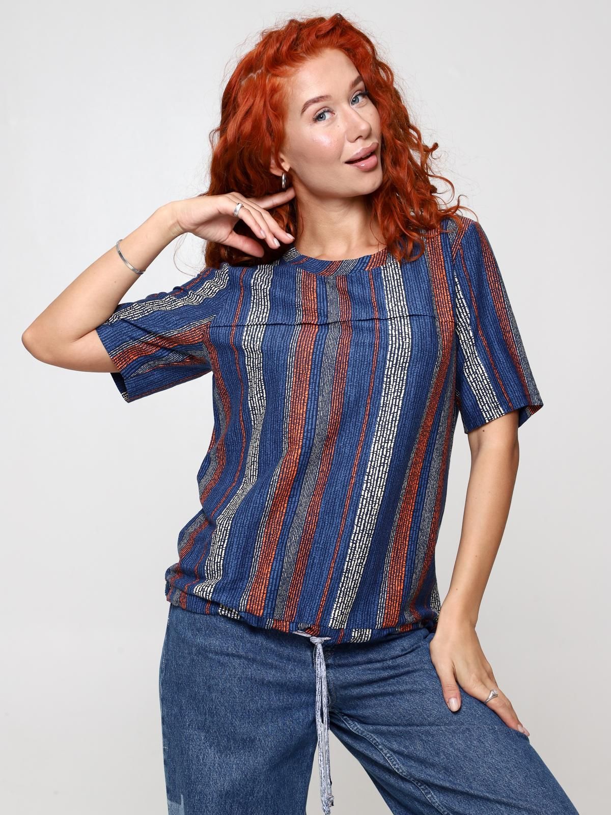 Имидж - футболка синий