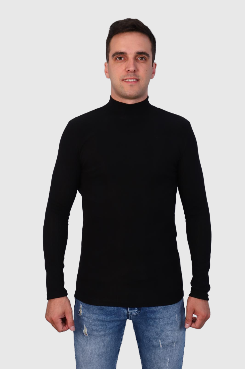 Эвен - водолазка черный