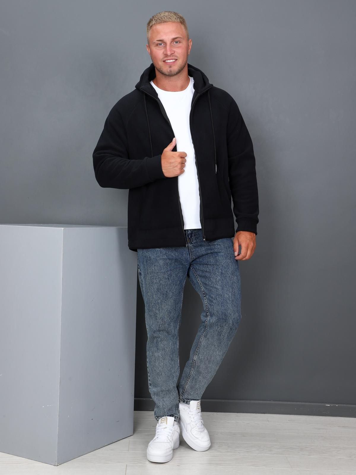 Стэн - толстовка черный