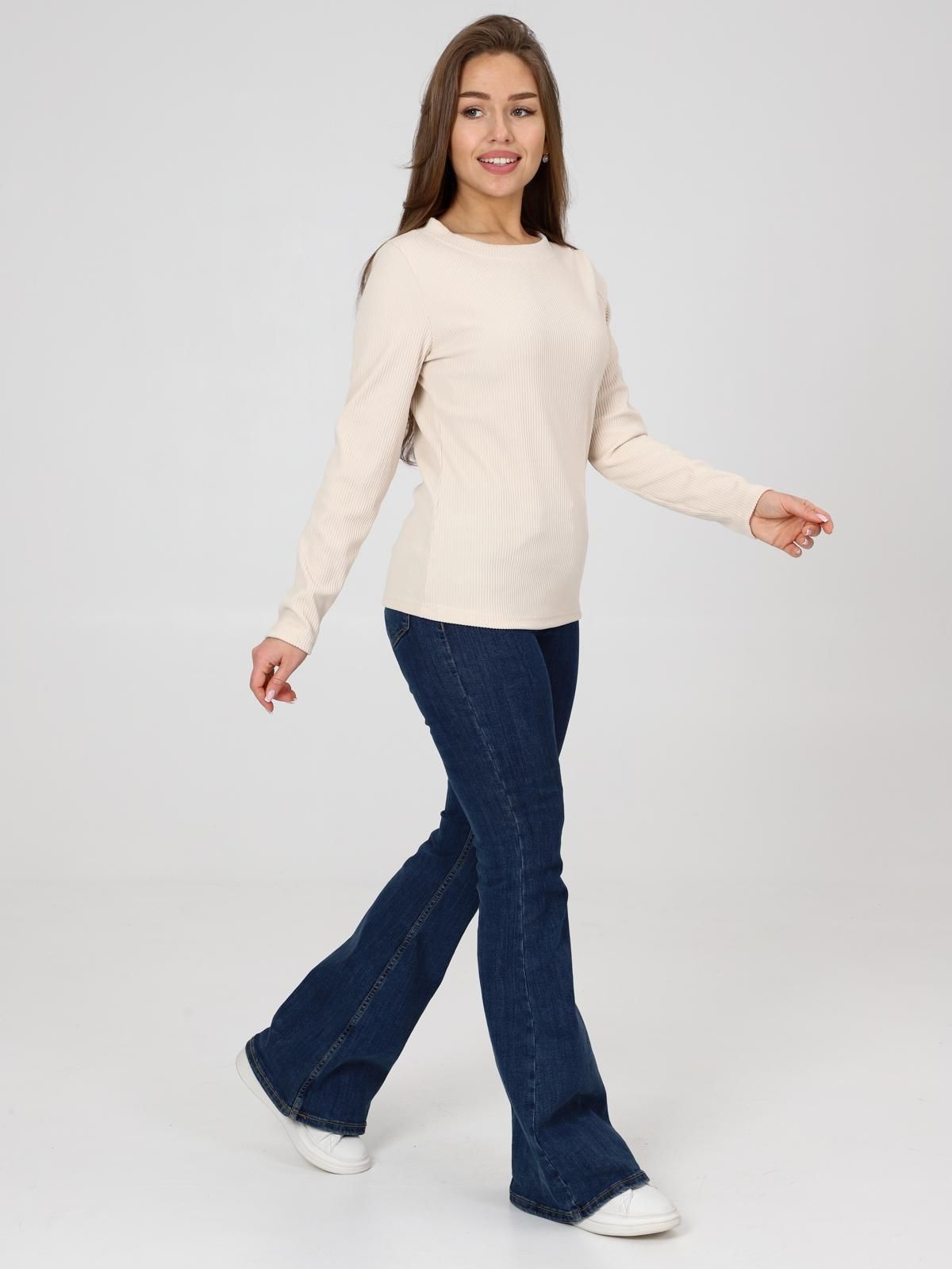 Сэнди - лонгслив экрю