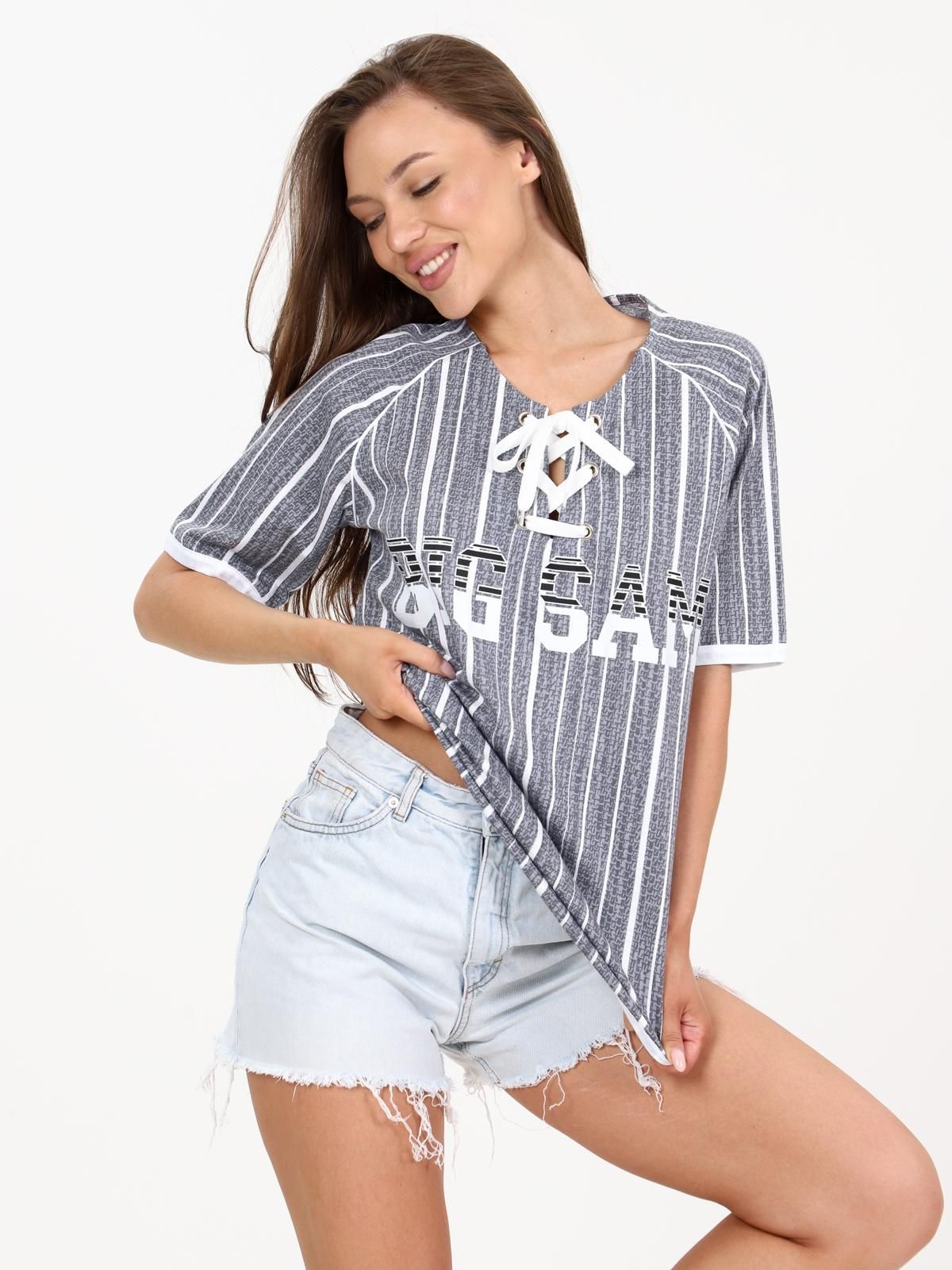 Баиль - футболка серый