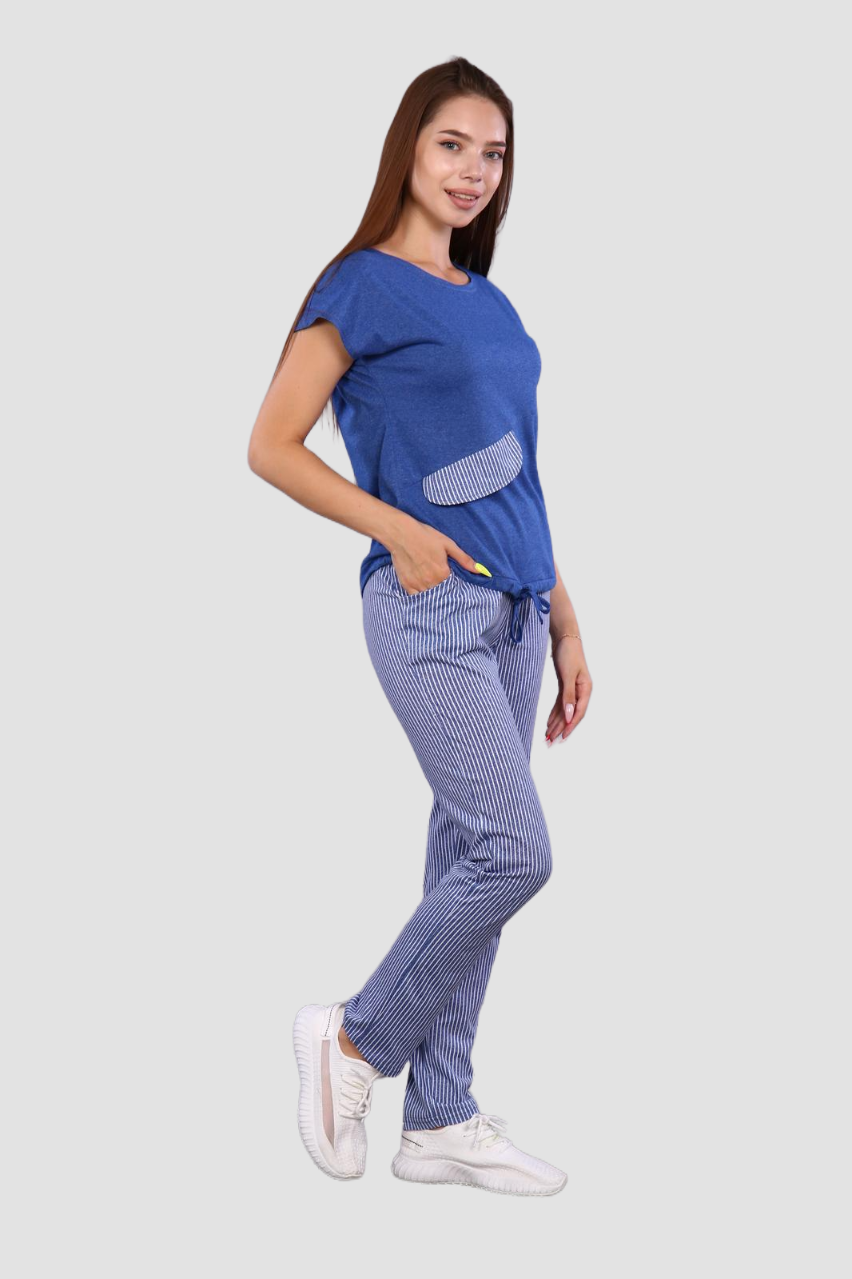 Бульвар - костюм полоска