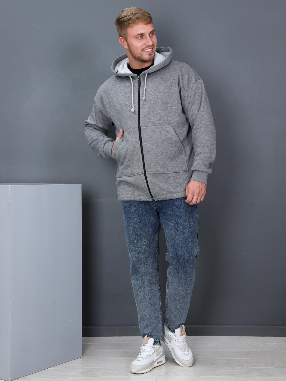 Азат - толстовка серый