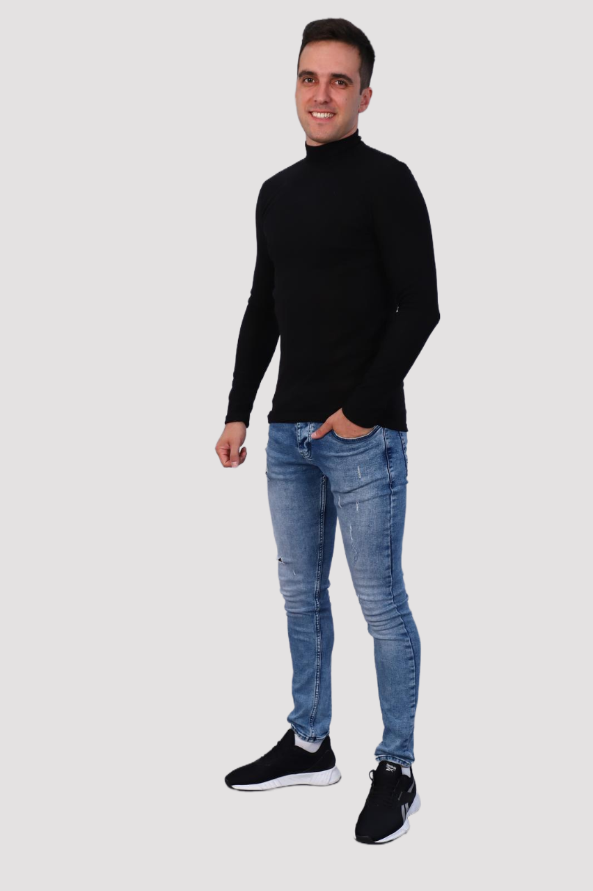 Эвен - водолазка черный