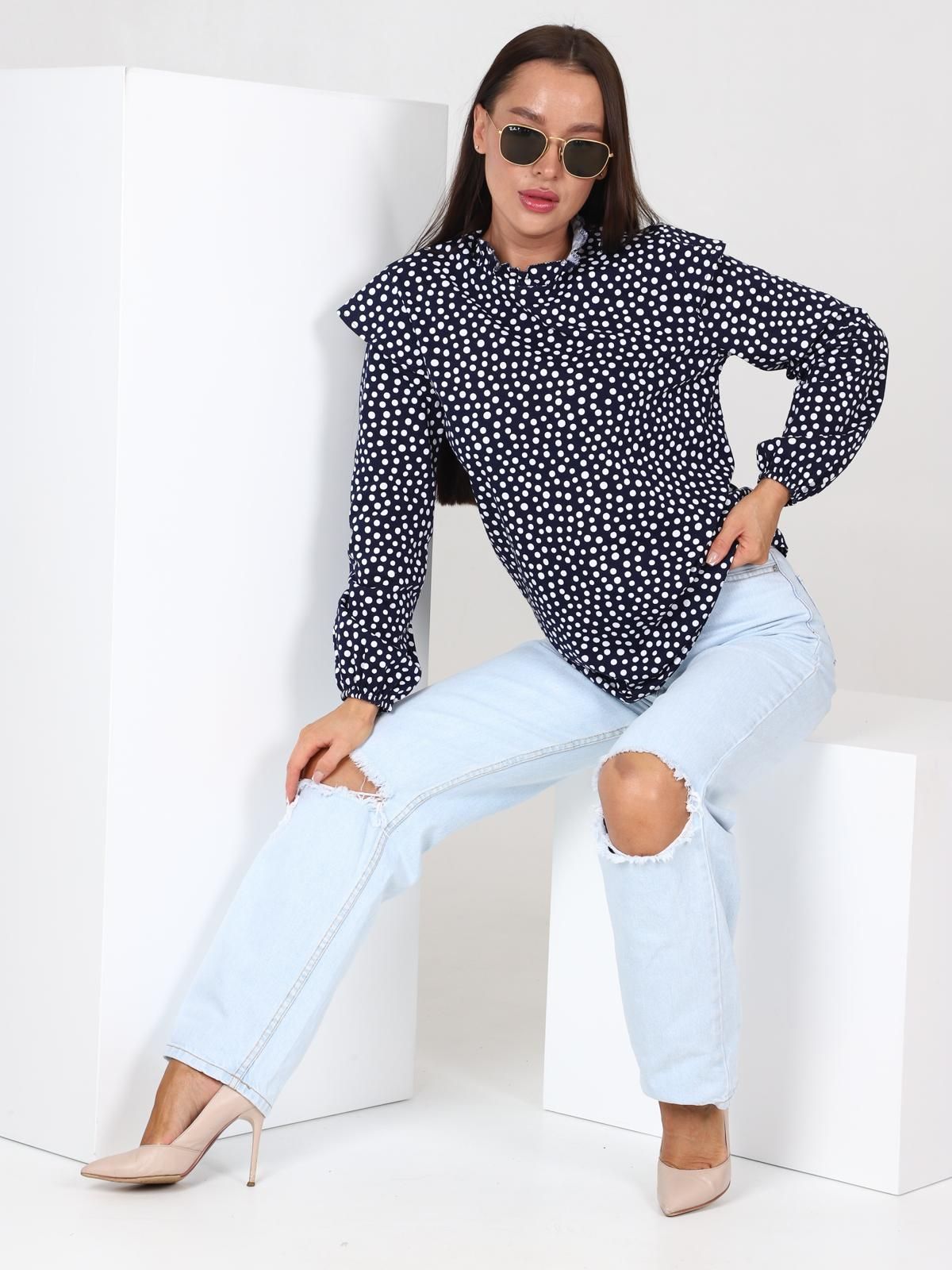 Имерина - блуза горох