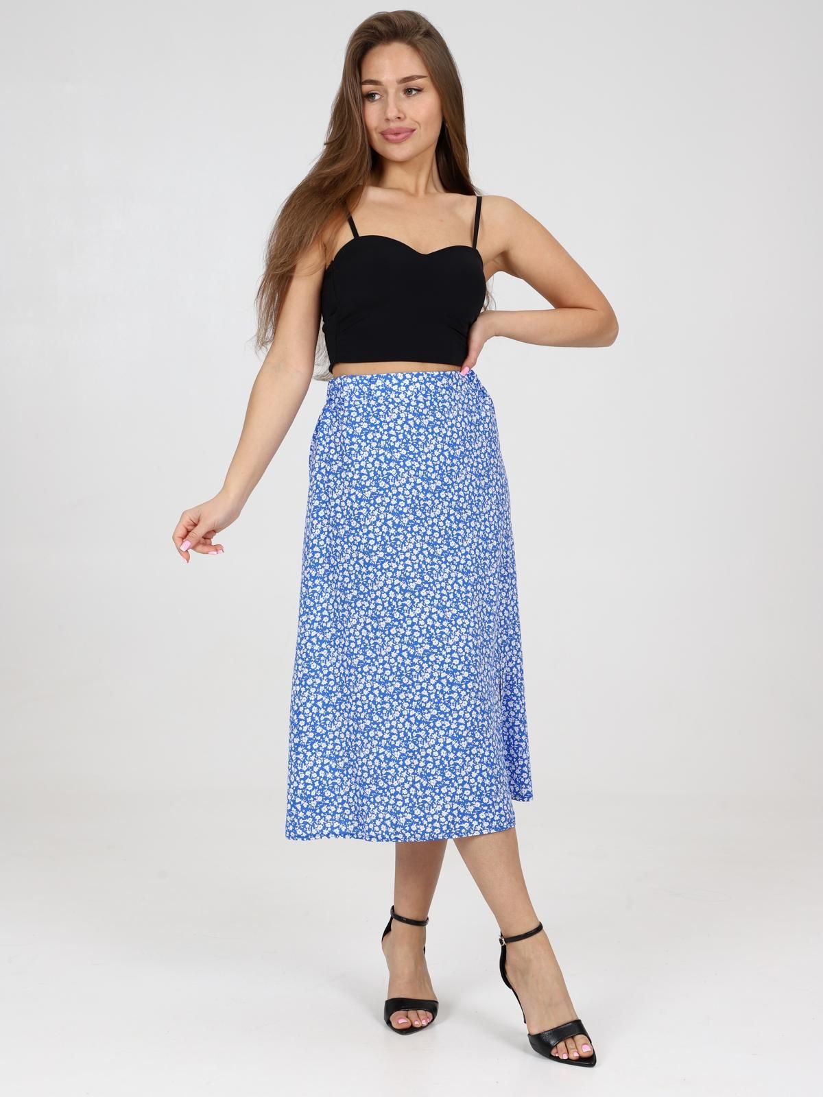 Элинор - юбка синий