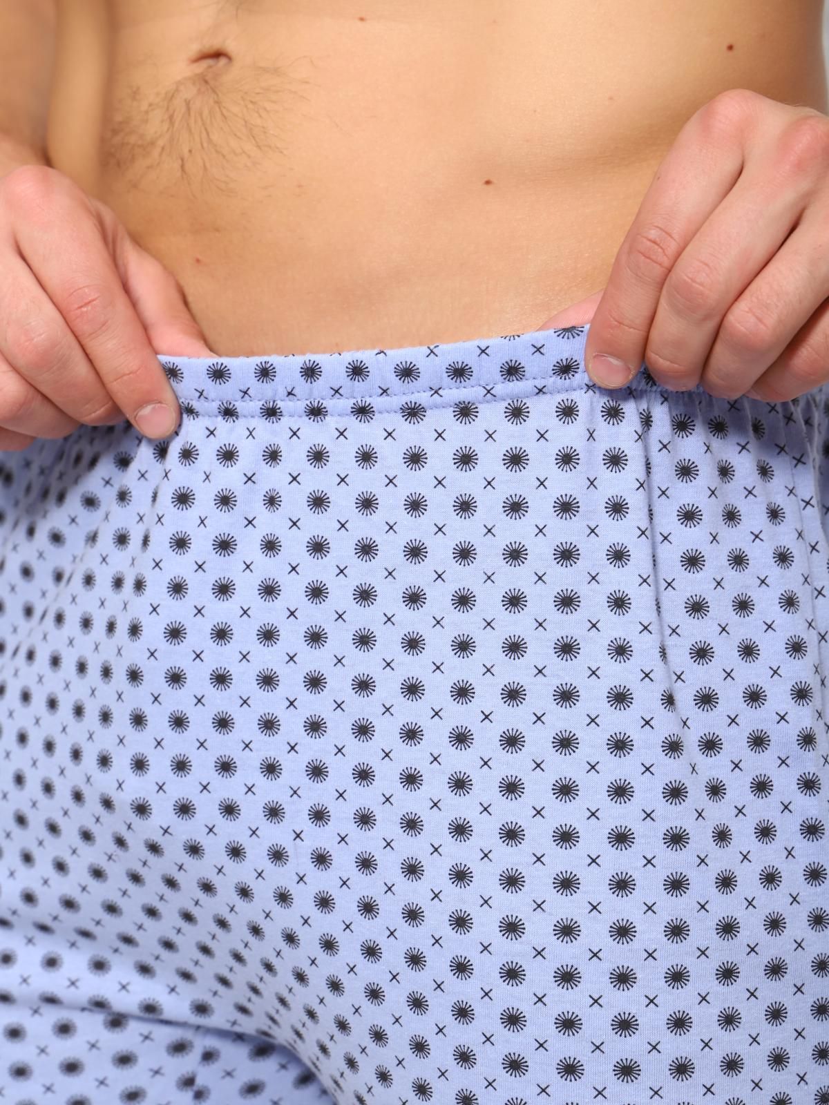 Промо уно - боксеры голубой