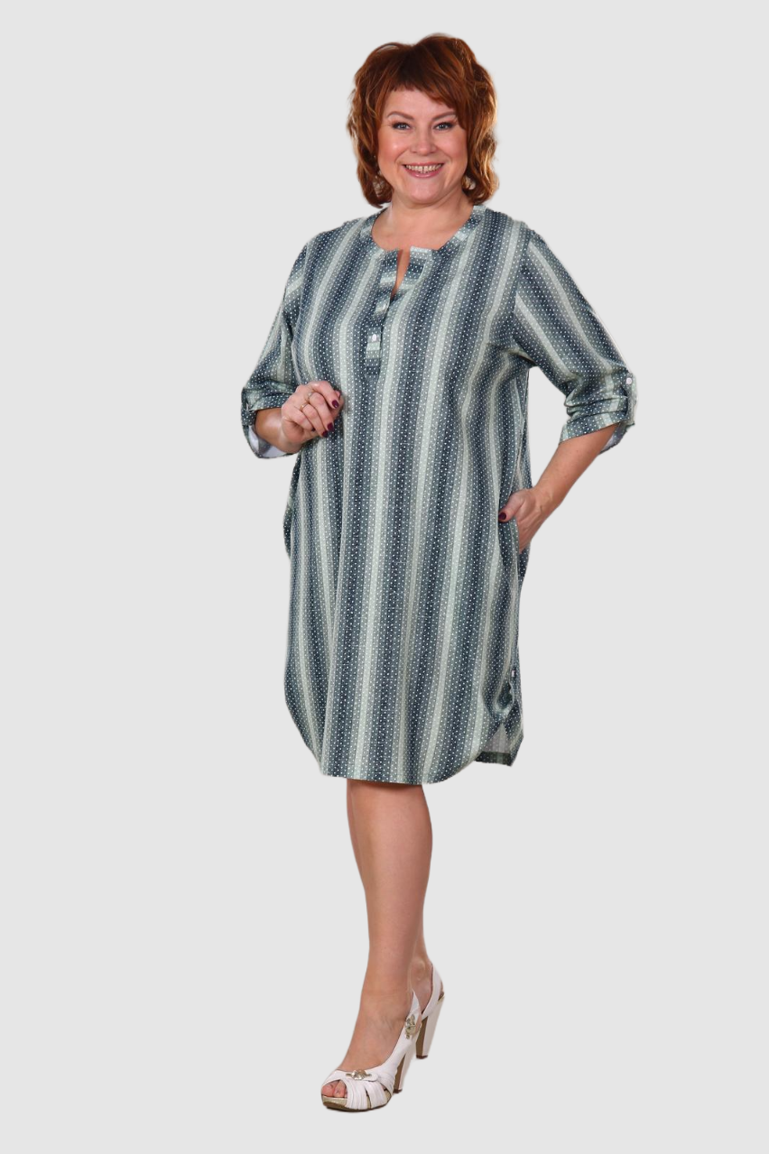 Диора - туника зеленый