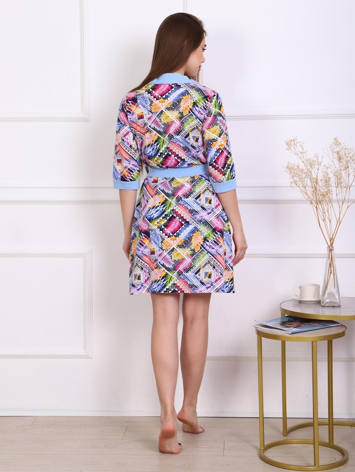 Динара - пеньюар голубой