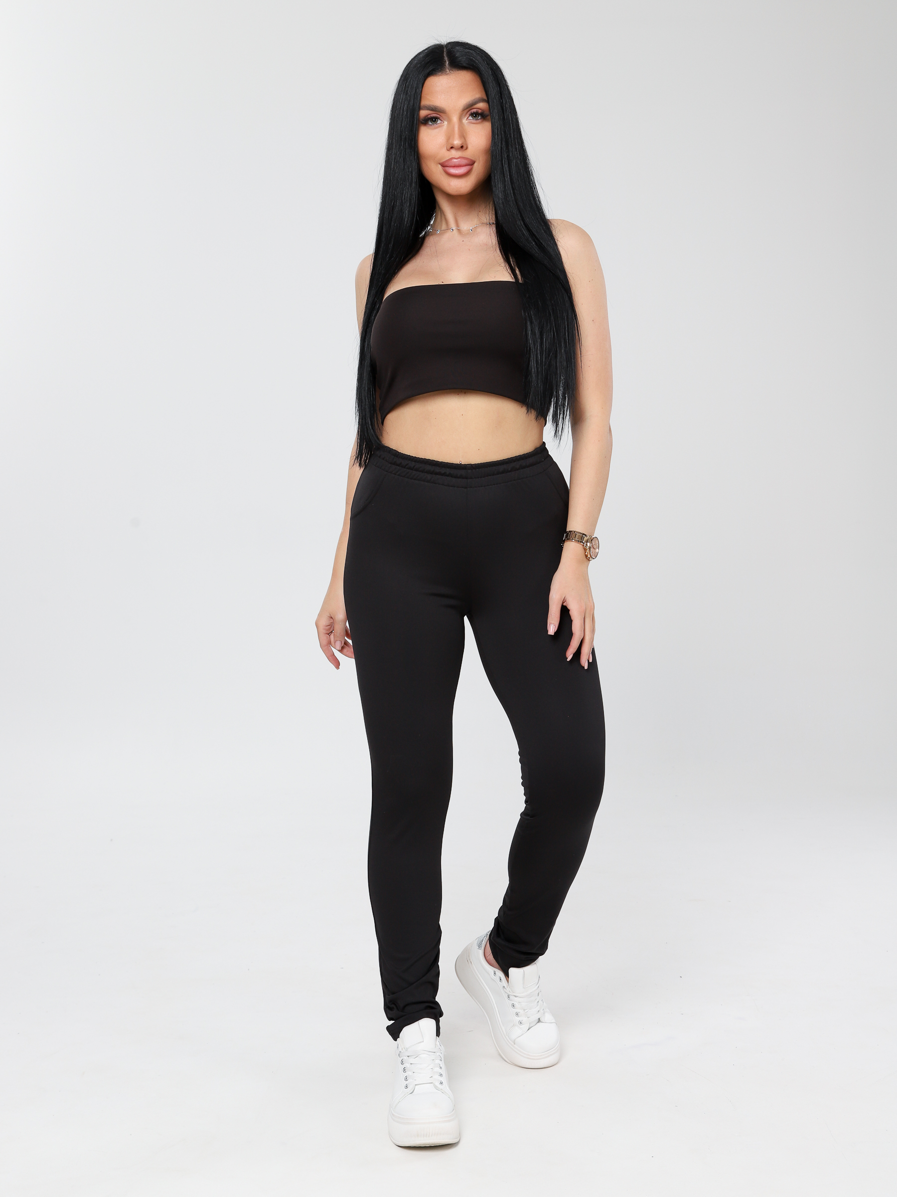 Базис - лосины утепленные черный