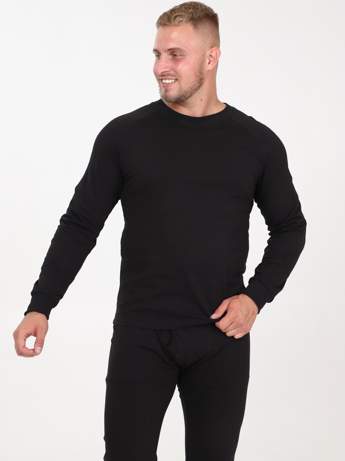 Нат. бел. - пижама черный