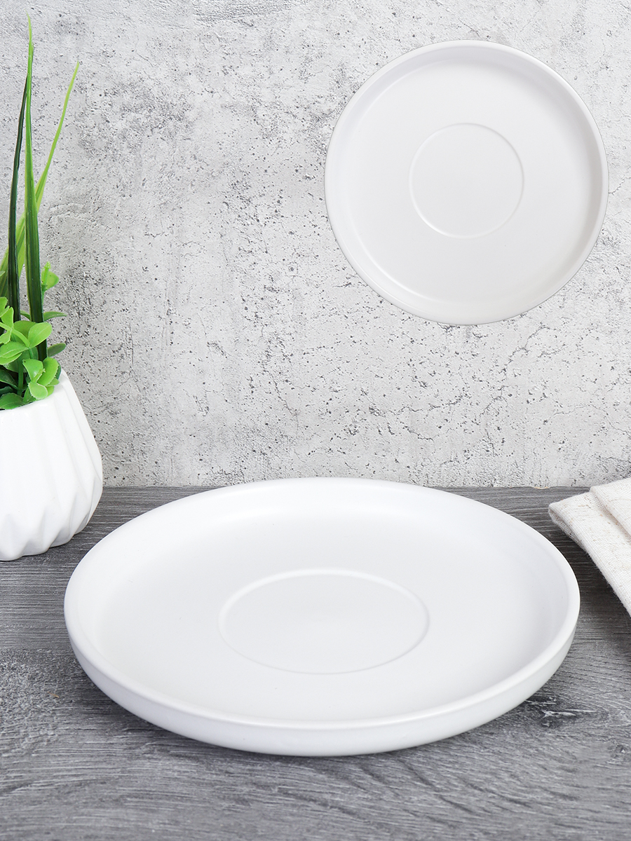 Блюдце white / 3404W 2pcs/3600 / ШТУЧНО (737305)