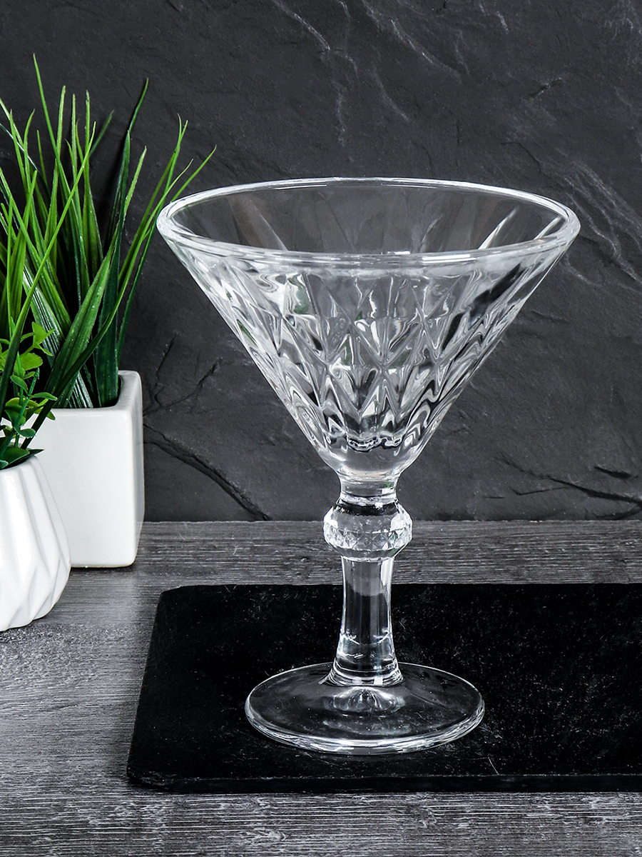 Ваза для сервировки на ножке 300 мл / F230 /уп 48/ креманка