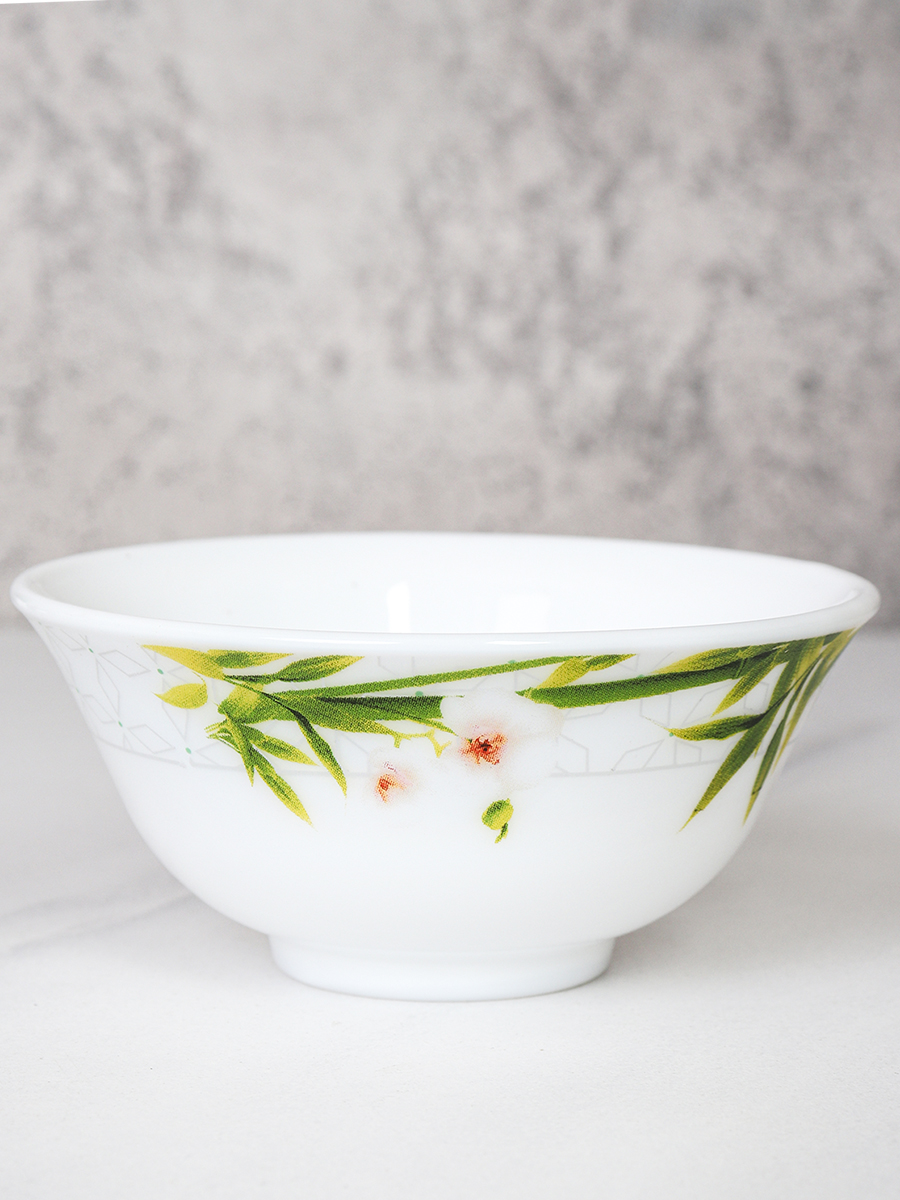 Пиала 120 мл 90 мм Розетка / FW40XN-(6773) /уп 3/72/ Бамбук с орхидеей