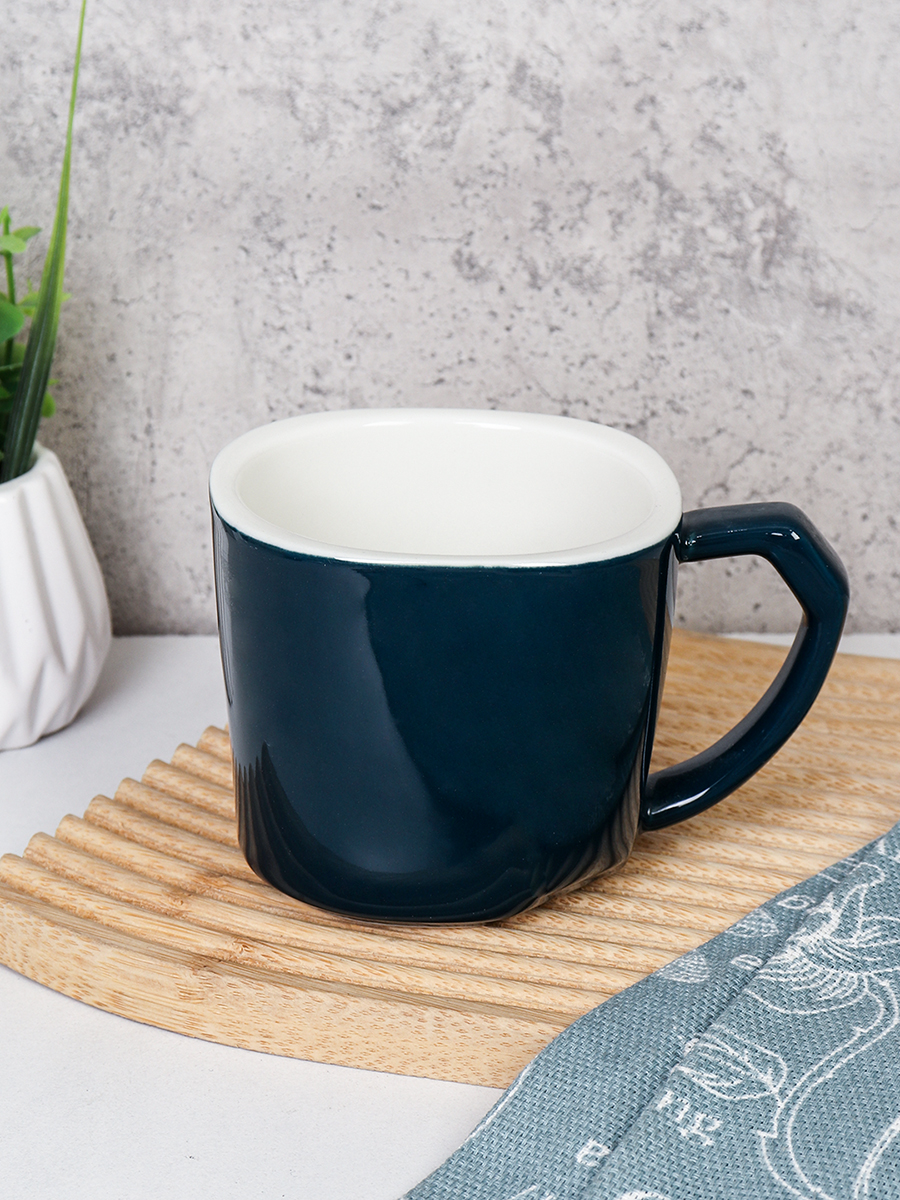 Кружка 220 мл Лофт Синяя глазурь / RLV-970 /уп 64/ Чашка чайная