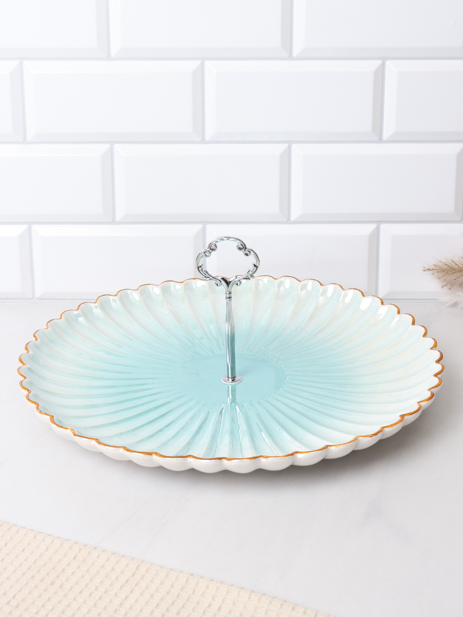 Ваза для фруктов 34 см / VK1 /уп 15/уп 3/