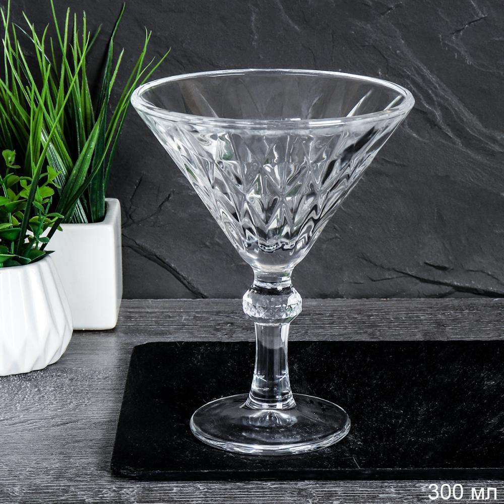 Ваза для сервировки на ножке 300 мл / F230 /уп 48/ креманка