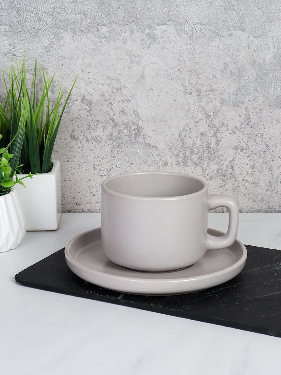 Чайная пара 300 мл / CS-500 /уп 6/36/ Французский серый