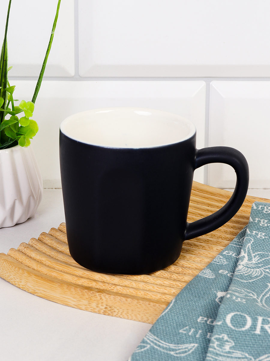 Кружка 250 мл Классика Блэк / BGL-955 /уп 72/