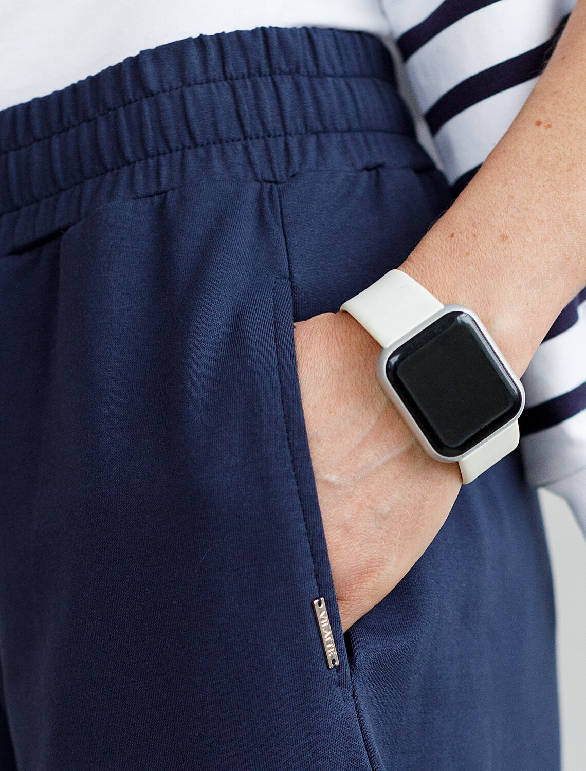 ст. цена1850руб.! VILATTE Брюки D44.040т.синий